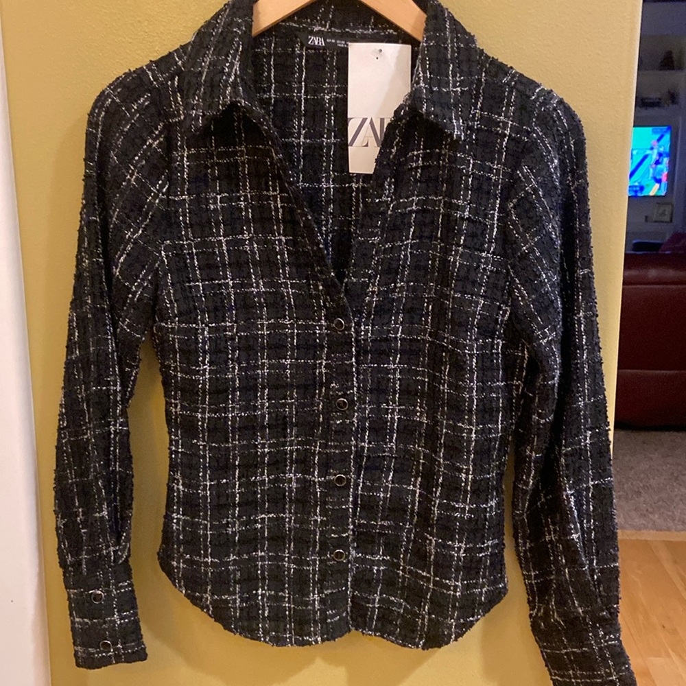 NWT ZARA TWEED JACKET
